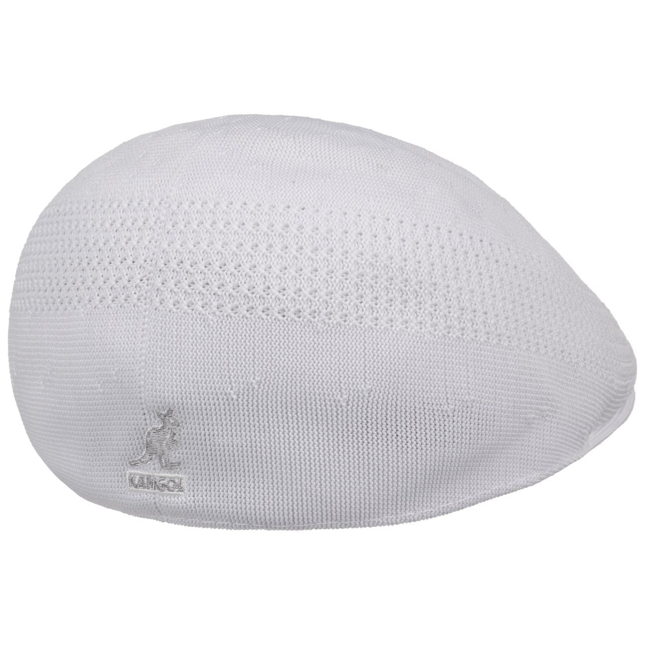 Kangol 507 Tropic Ventair Flatcap Schiebermütze - White - Weiss