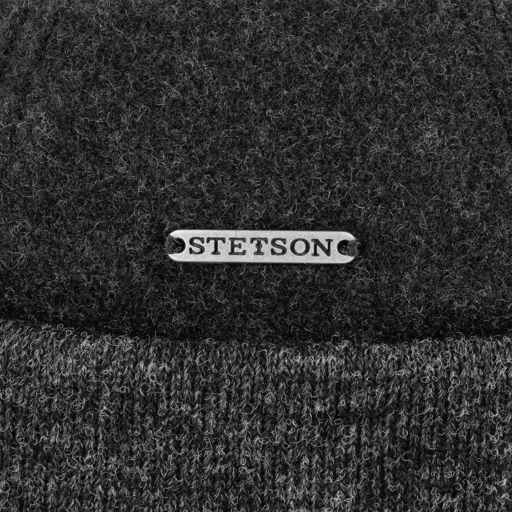 Stetson Docker Cap Sparr Wolle Kaschmir - 32 - Grau