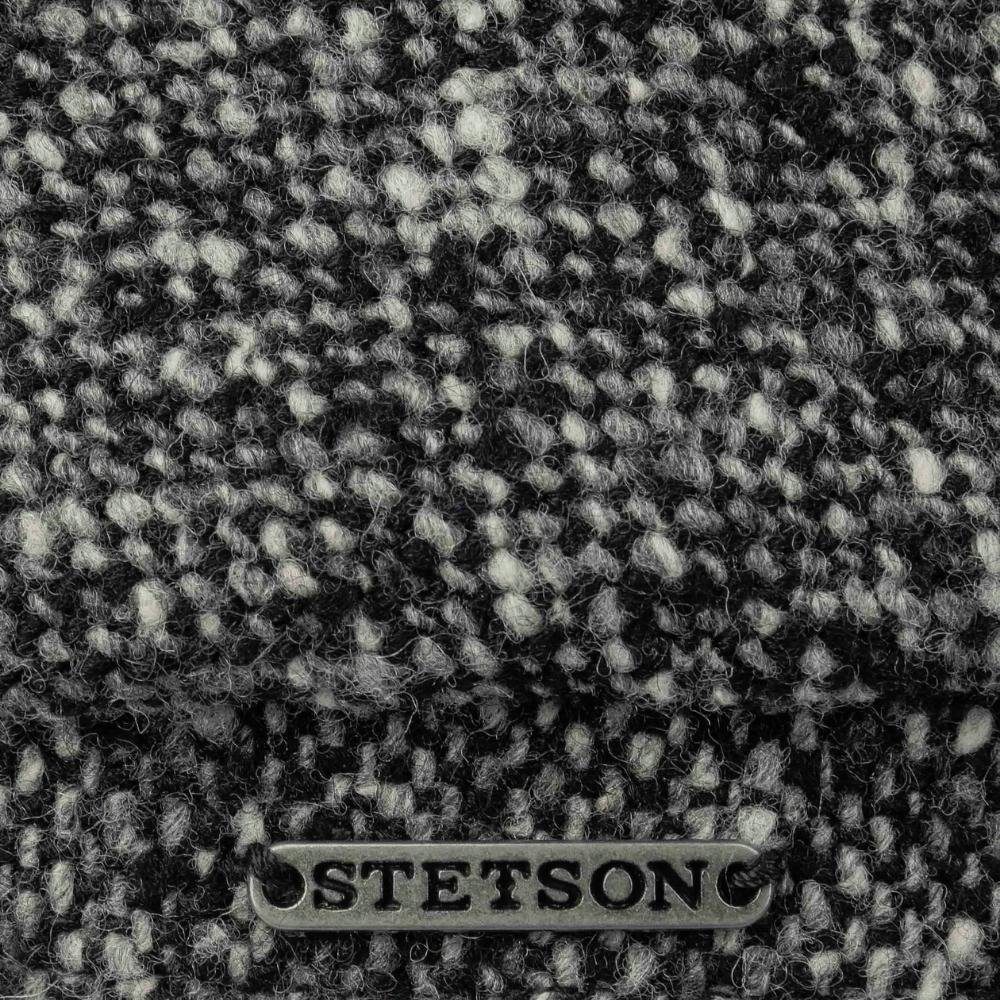 Stetson Brooklin Virgin Wool - Donegal - 6-teilig - Schirmmütze aus 100% Schurwolle - 433 - Grau/Schwarz