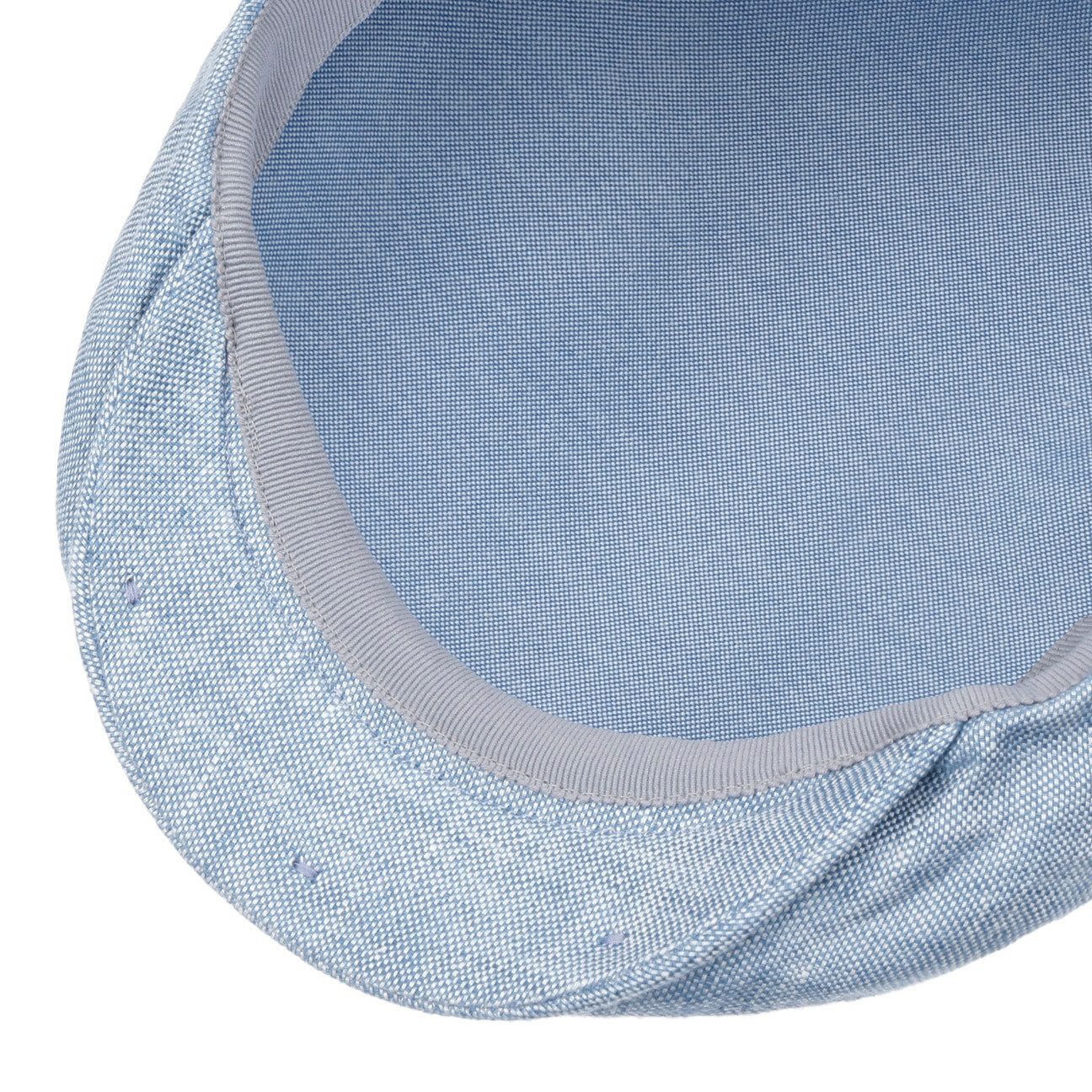 Stetson Driver Cap Leinen - aus 100% Leinen - 20 - Hellblau