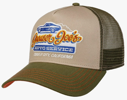 JJ HATS Trucker Cap "Greaser Joe's"