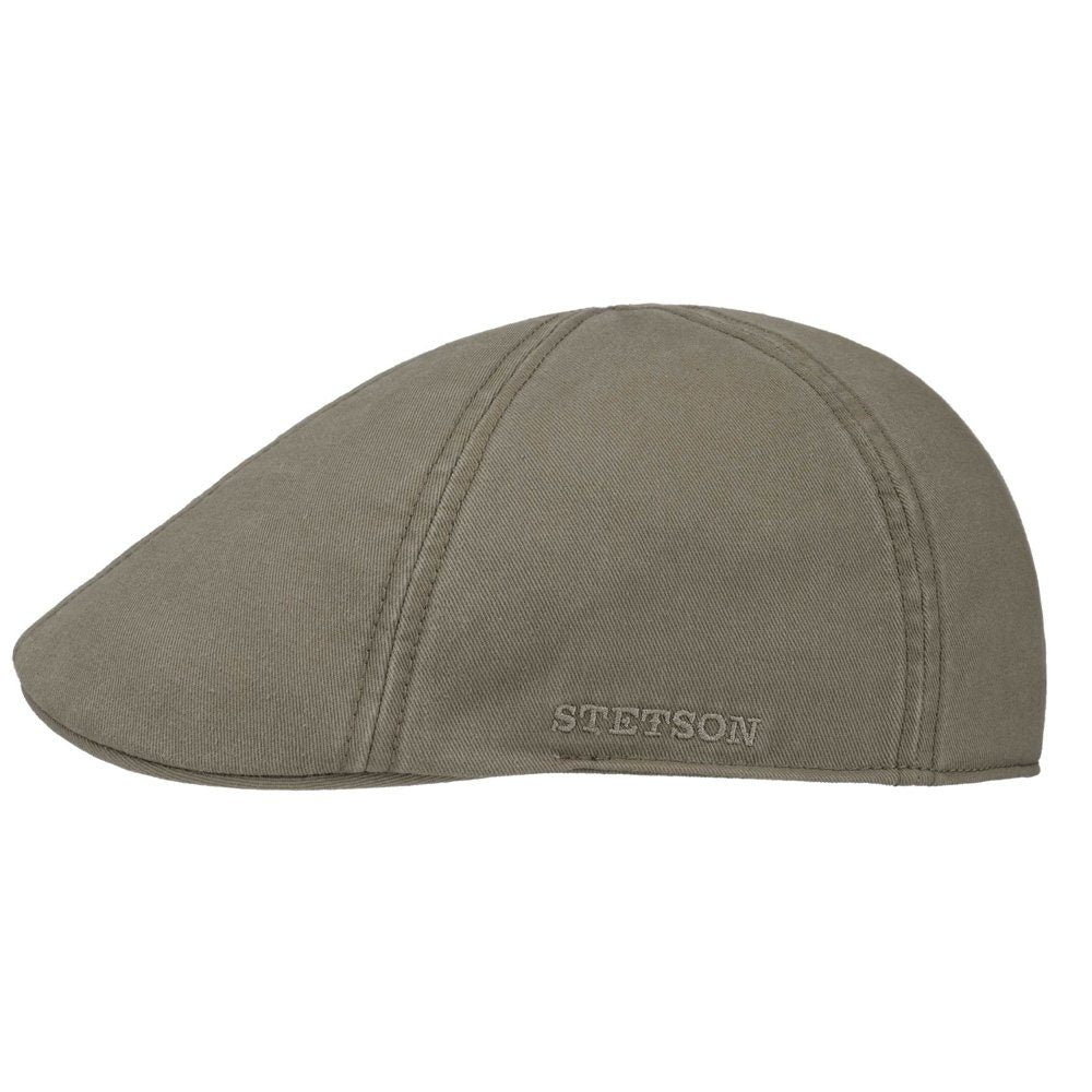 Stetson Texas Cotton - Duck Cap aus 100% Baumwolle - 55 - Oliv