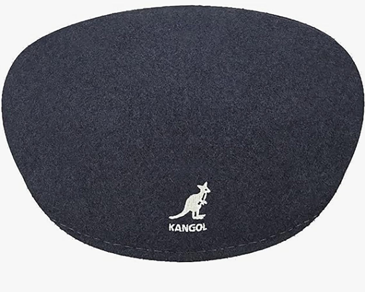 Kangol 504 Wolle Flatcap Schiebermütze - Deep Springs - Graublau