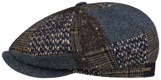 Stetson Hatteras Patchwork 2024 - Ballonmütze - Bunt - 8-teilig