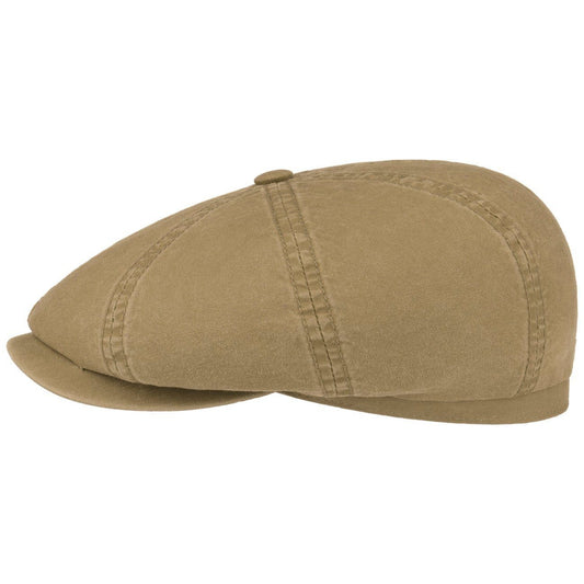 Stetson Hatteras Organic - Nachhaltig - Schirmmütze aus 100% organischer Baumwolle - Khaki