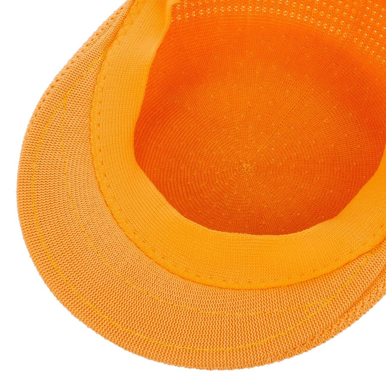 Kangol 504 Tropic Ventair Flatcap Schiebermütze - Electric Kumquat - Knallorange