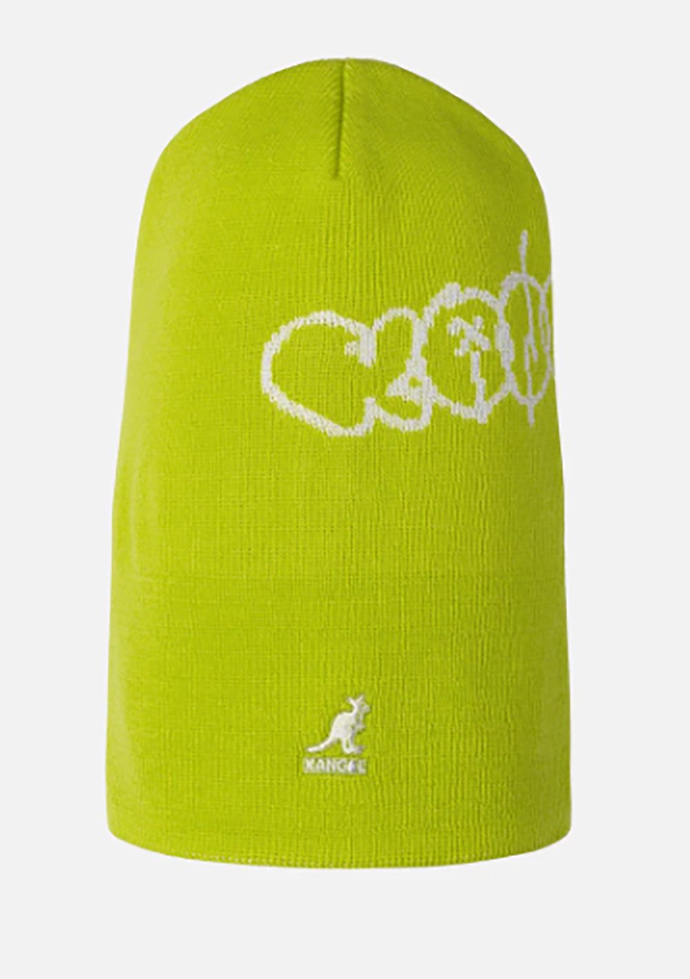 Kangol Acrylic Pull-On Beanie mit Umschlag - Sulphur - Neongelb