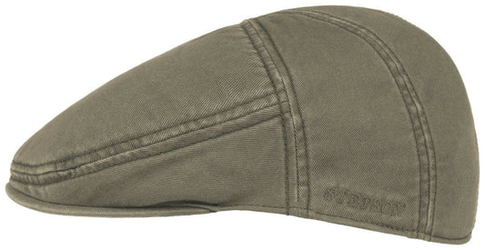 Stetson Ivy Cap Paradise Cotton - aus 100% Baumwolle - 55 - Oliv