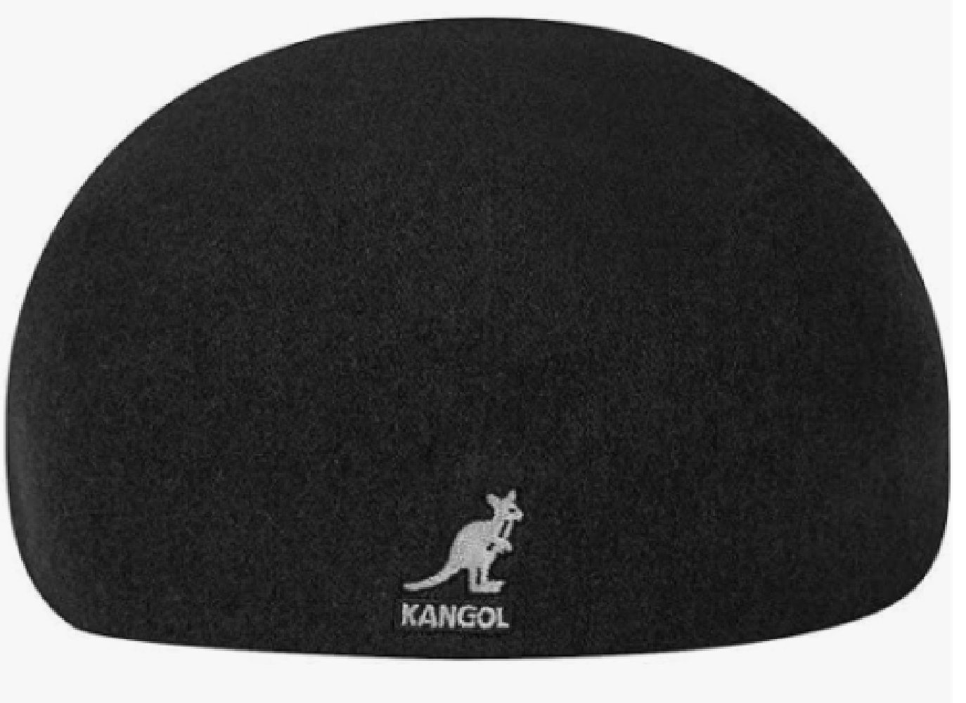 Kangol Seamless 507 Wolle Flatcap Schiebermütze - Black - Schwarz