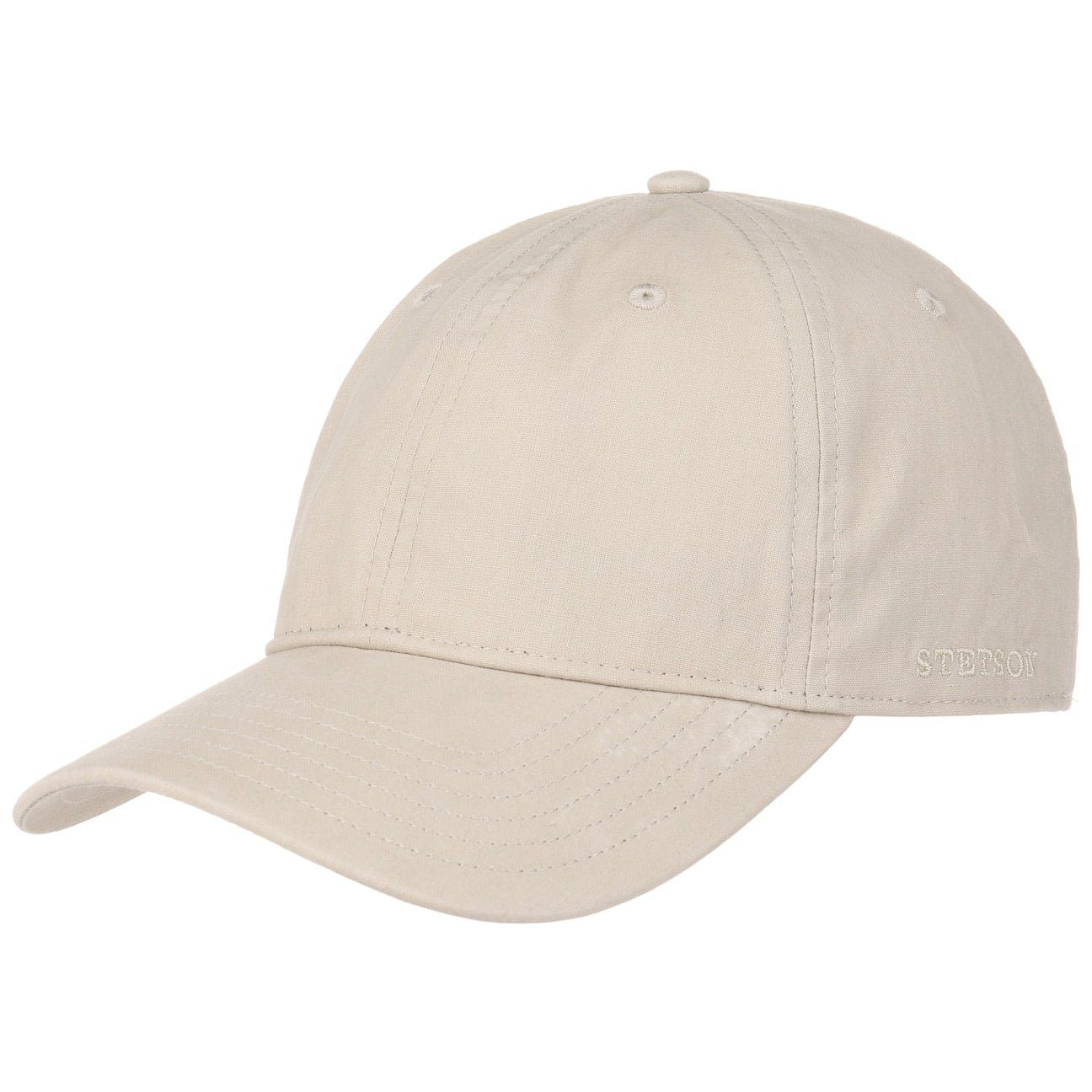 Stetson Ducor Organic Basecap - Nachhaltig - Cap aus 100% organischer Baumwolle - Hellbeige