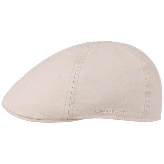 Stetson Texas Organic Duck Cap  - Nachhaltig - Cap aus 100% organischer Baumwolle - Hellbeige