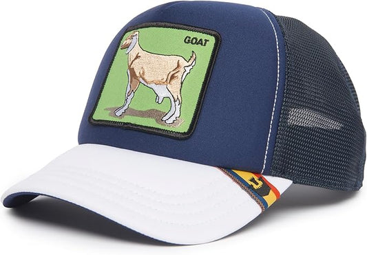Goorin Bros. Trucker Cap - First Goat Navy