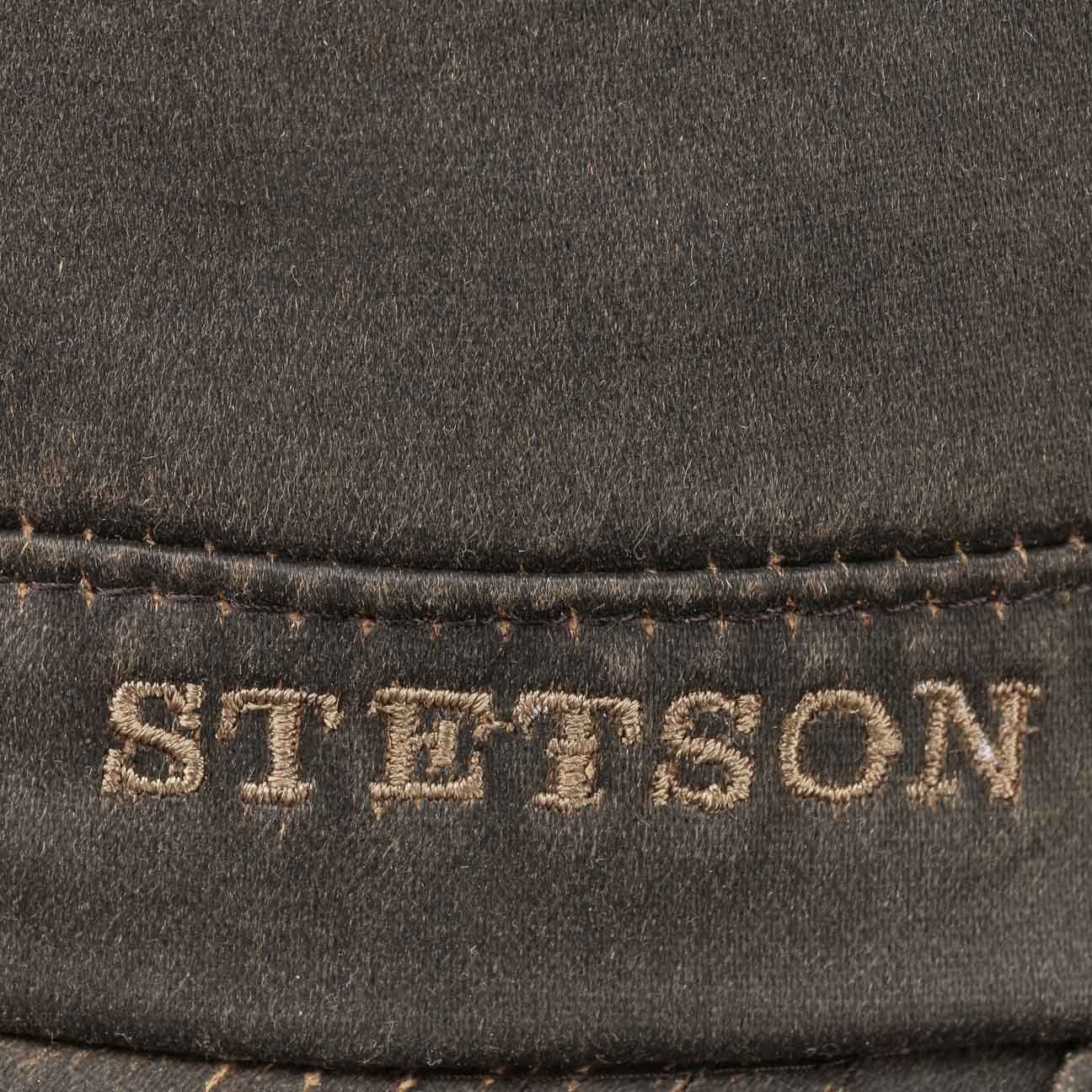 Stetson Army Cap Datto Vintage - aus Baumwolle/Polyester (Distressed Material) - 6 - Braun