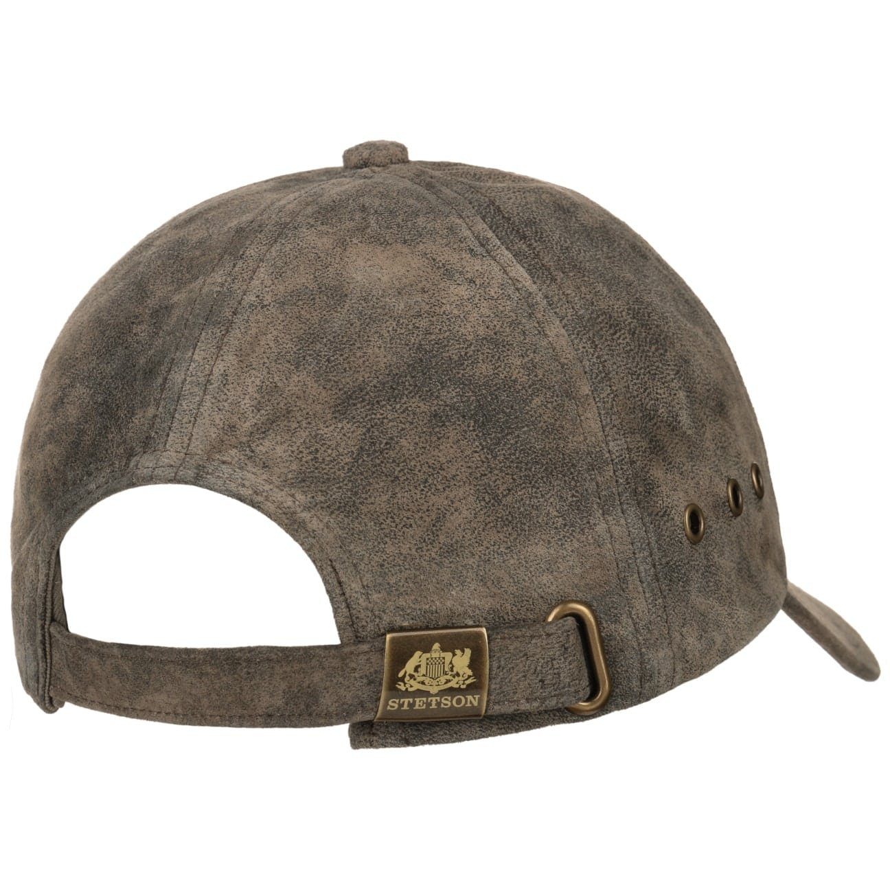 Stetson Leder Baseball Cap "LIBERTY"
