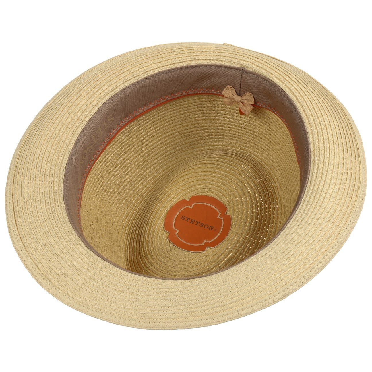Stetson Licano Trilby - Toyo Strohut - Aus 100% Viskose- Mit UV-Schutz 40 - Natur