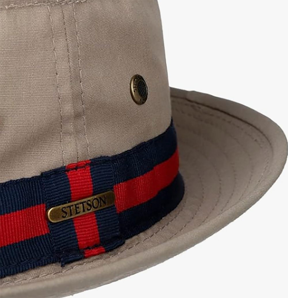 Stetson Classic Band Pork Pie - Stoffhut - Beige