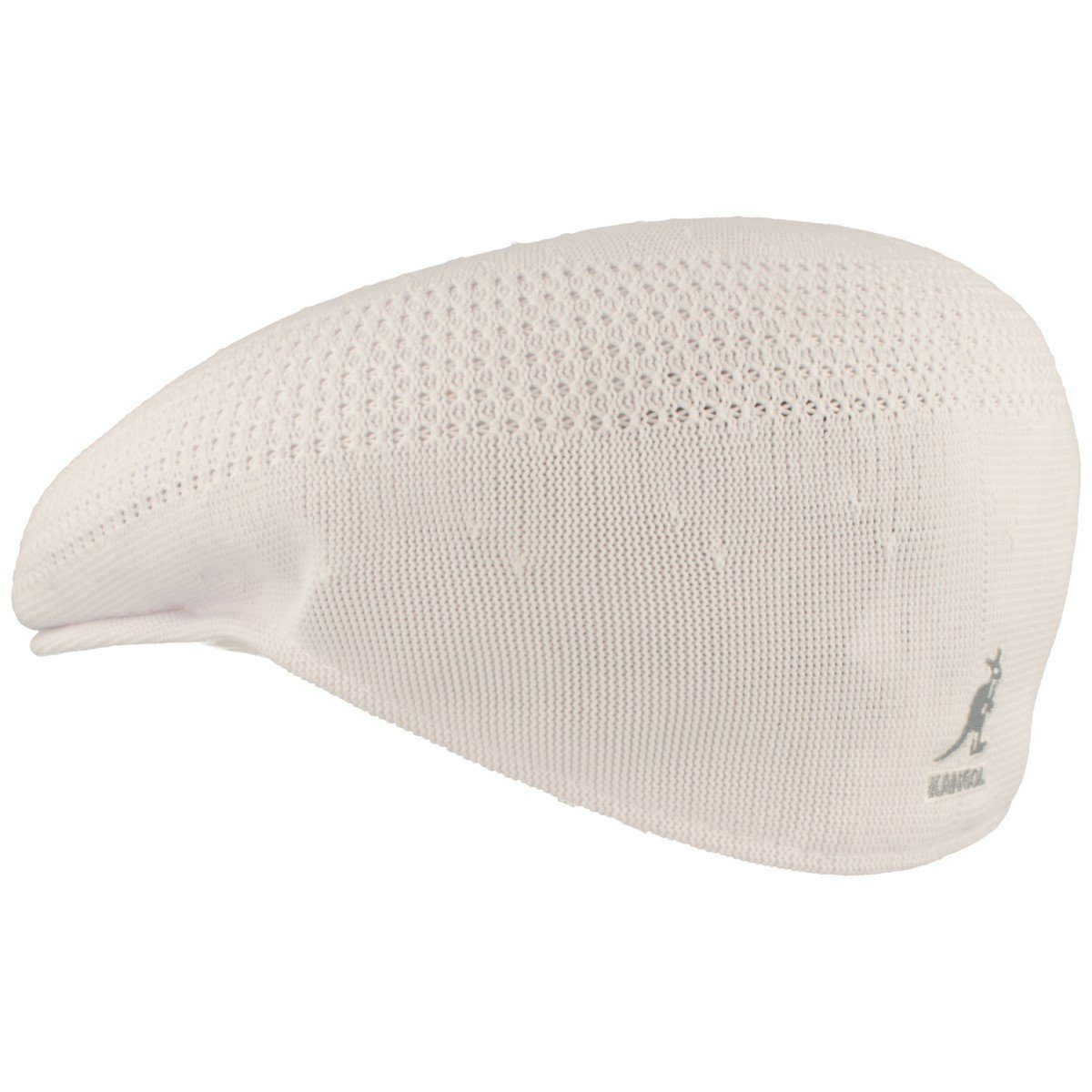 Kangol 504 Tropic Ventair Flatcap Schiebermütze - White- Weiss