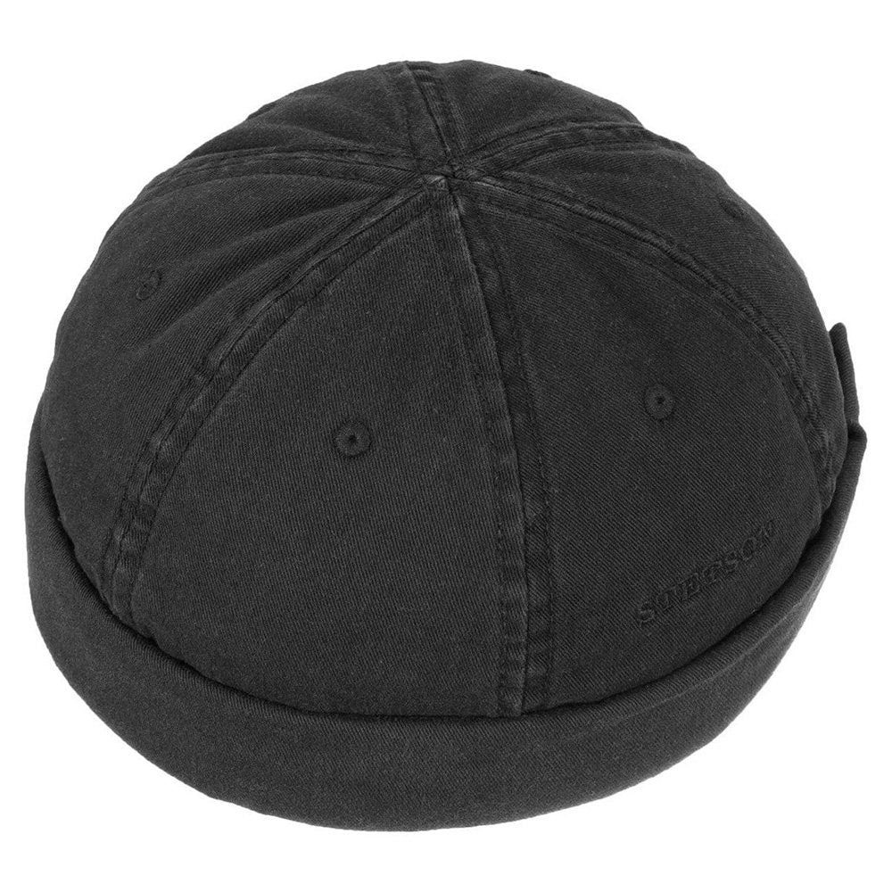 Stetson Docker Cap Ocala Cotton - aus 100% Baumwolle - 1 - Schwarz