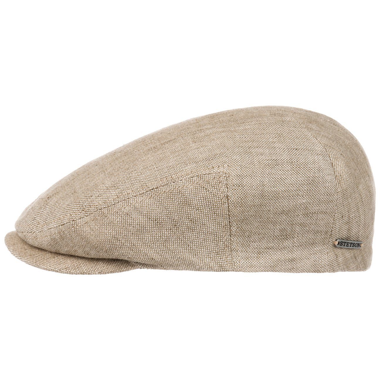 Stetson Driver Cap Leinen - aus 100% Leinen - 7 - Beige