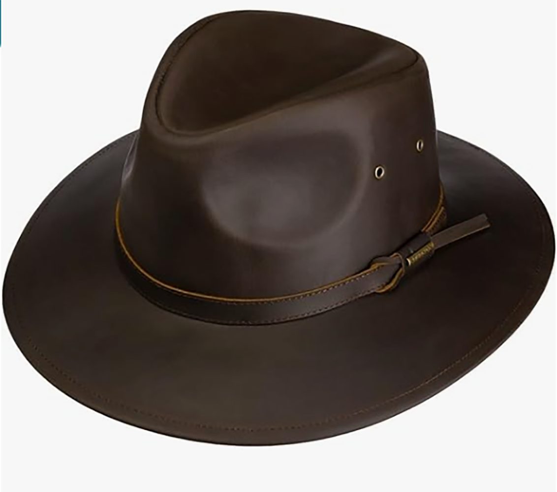 Stetson Buffalo Glencross Leder-Hut - Westernhut - Büffel-Leder - Wasserabweisend - Braun