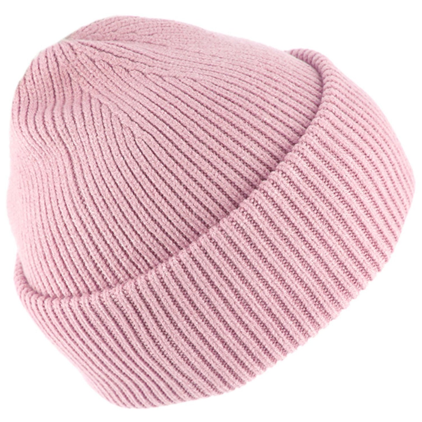 Fiebig Feinstrick Strickmütze Beanie - mit Umschlag - Viele verschiedene Farben