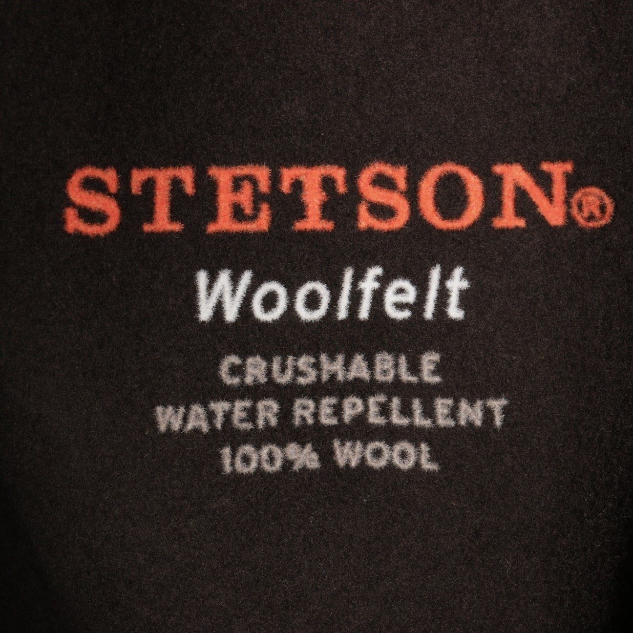 Stetson Hackberry Western Woolfelt Traveller - Wollfilzhut - Knautschbar / Wasserfest - Braun