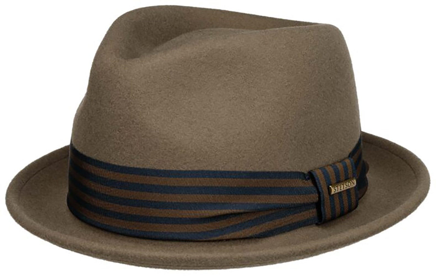 Stetson Woolfelt Player / Trilby -  Aus 100% Wolle - Futter aus Baumwolle - Oliv