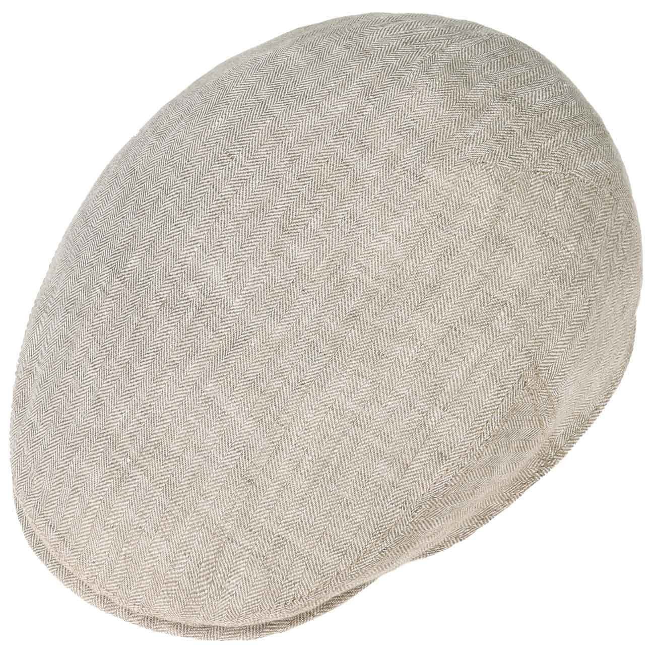 Stetson Woodfield Leinen Cap - aus 100% Leinen - 371 - Beige - Made in the EU