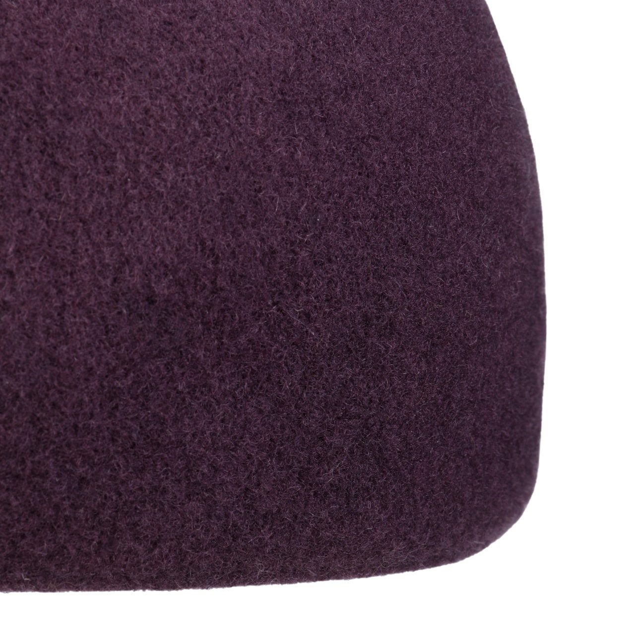 Kangol Seamless 507 Wolle Flatcap Schiebermütze - Deep Plum - Pflaume