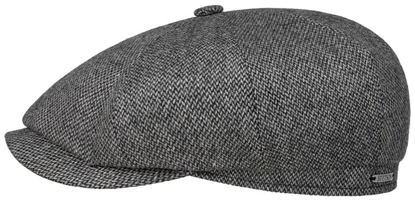 Stetson Hatteras Wool Mix - Meliert - Schirmmütze/Ballonmütze - 331 - Grau