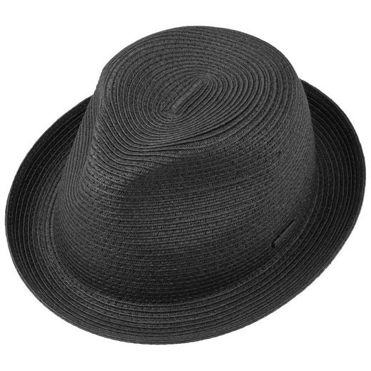 Stetson Dawson Player - Toyo Strohut - Aus 100% Viskose- Mit UV-Schutz 40 - Schwarz