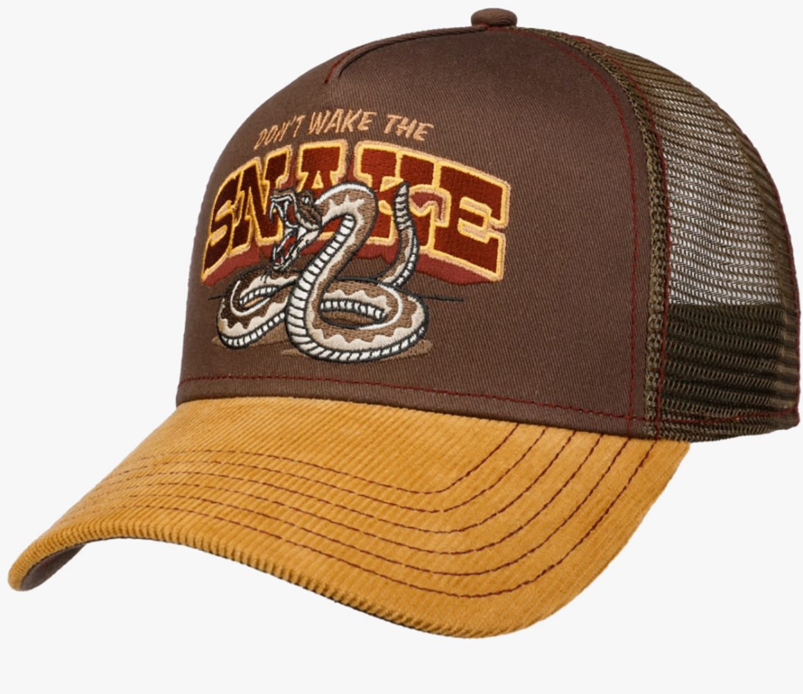 JJ HATS Trucker Cap "Dont Wake The Snake"