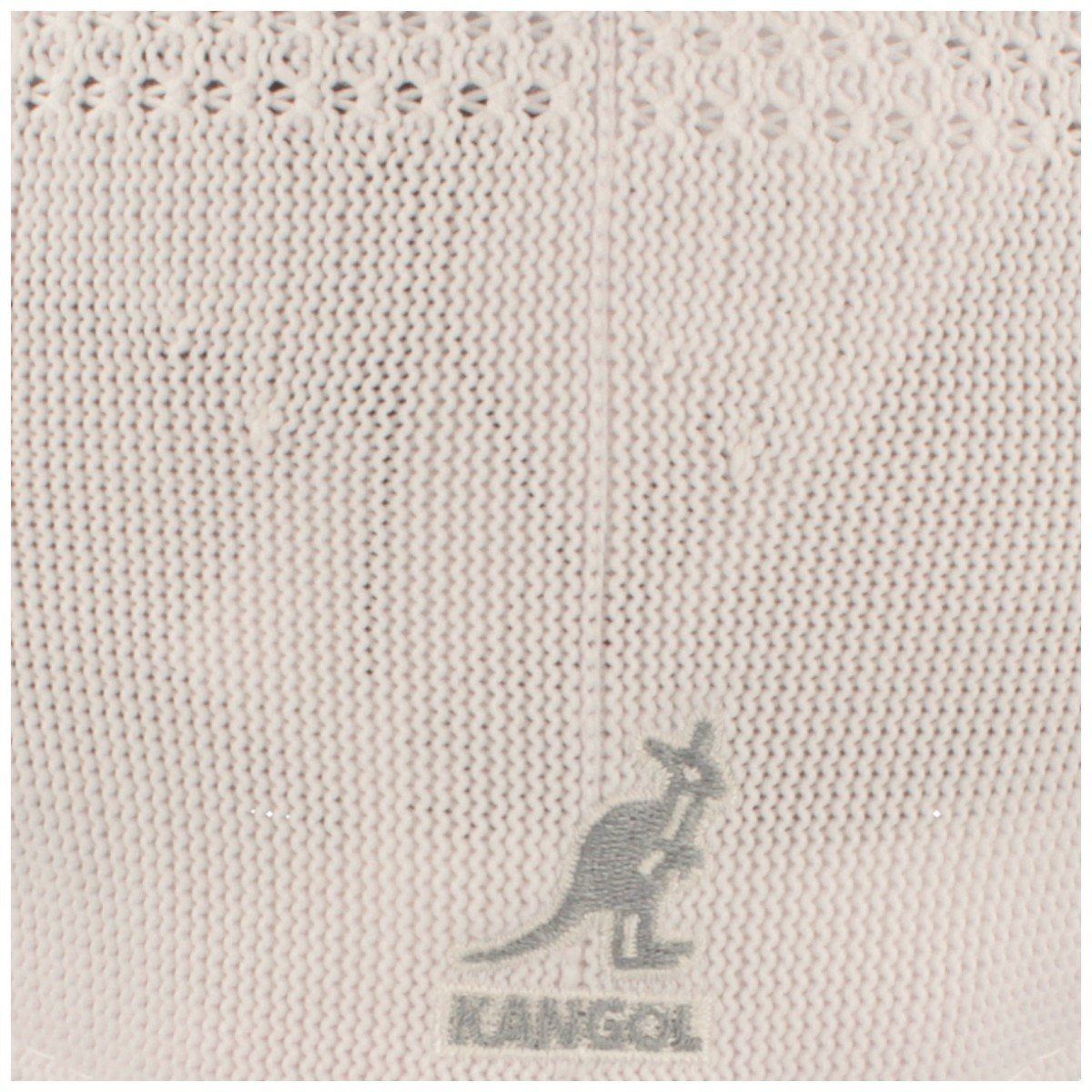 Kangol 504 Tropic Ventair Flatcap Schiebermütze - White- Weiss