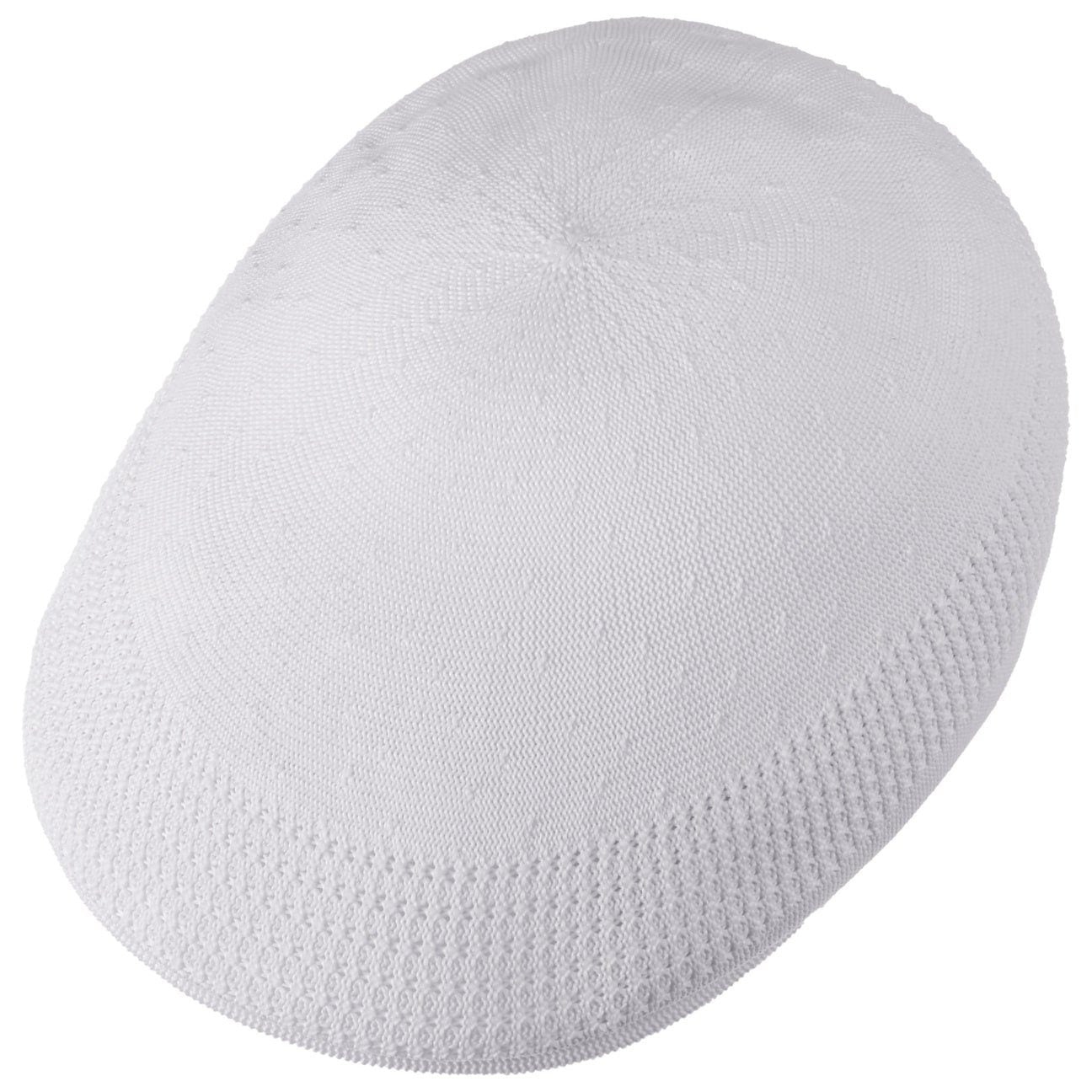 Kangol 507 Tropic Ventair Flatcap Schiebermütze - White - Weiss