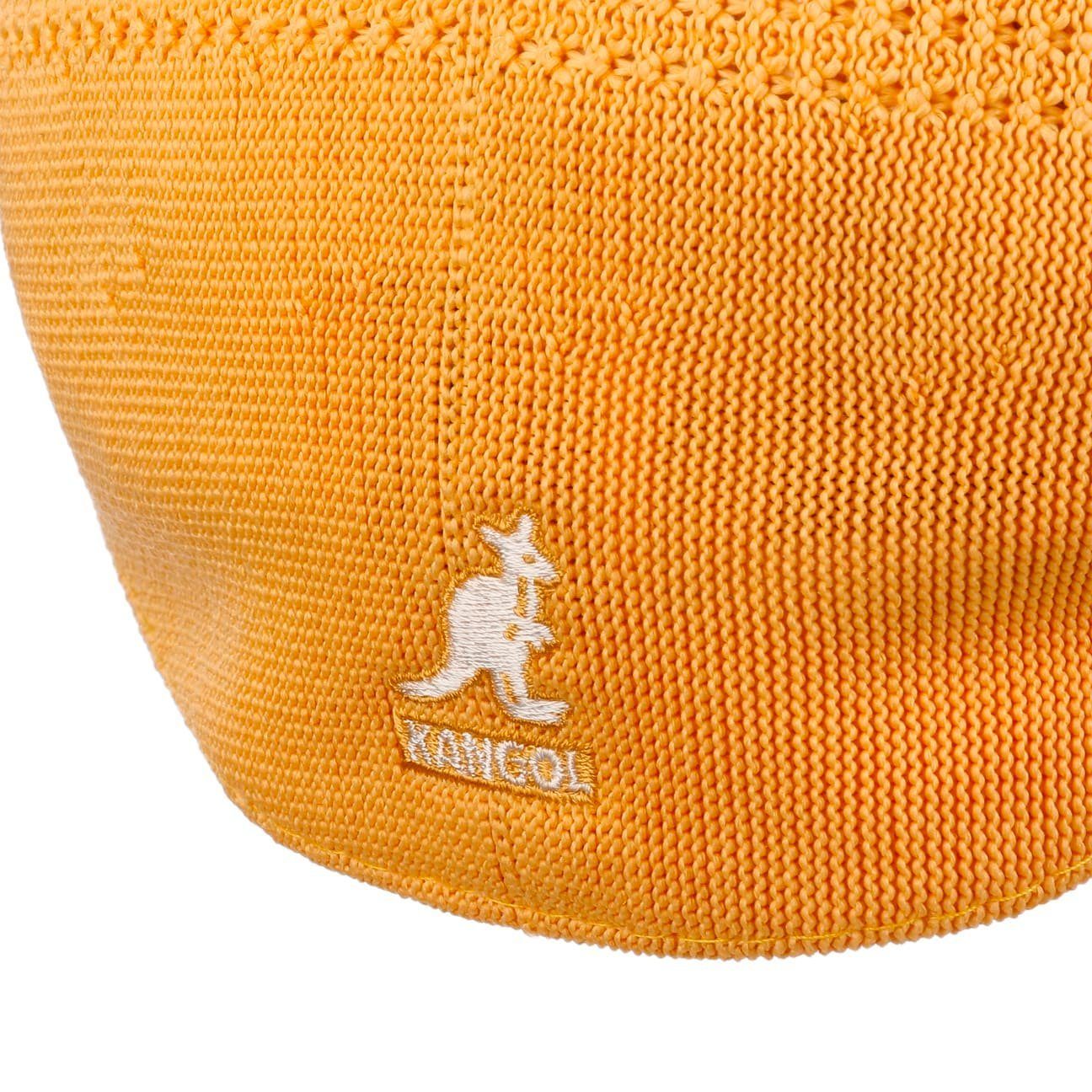 Kangol 504 Tropic Ventair Flatcap Schiebermütze - Electric Kumquat - Knallorange