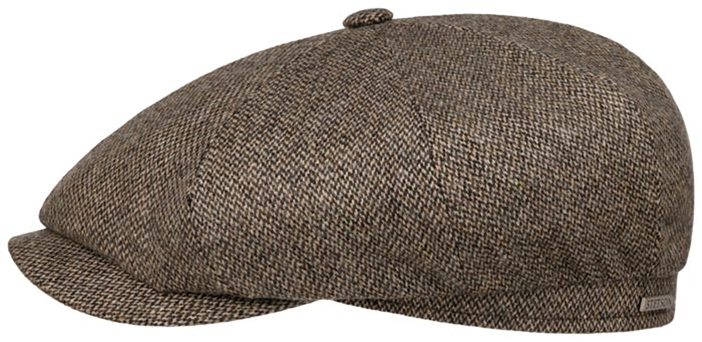 Stetson Hatteras Wool Mix - Meliert - Schirmmütze/Ballonmütze - 371 - Beige