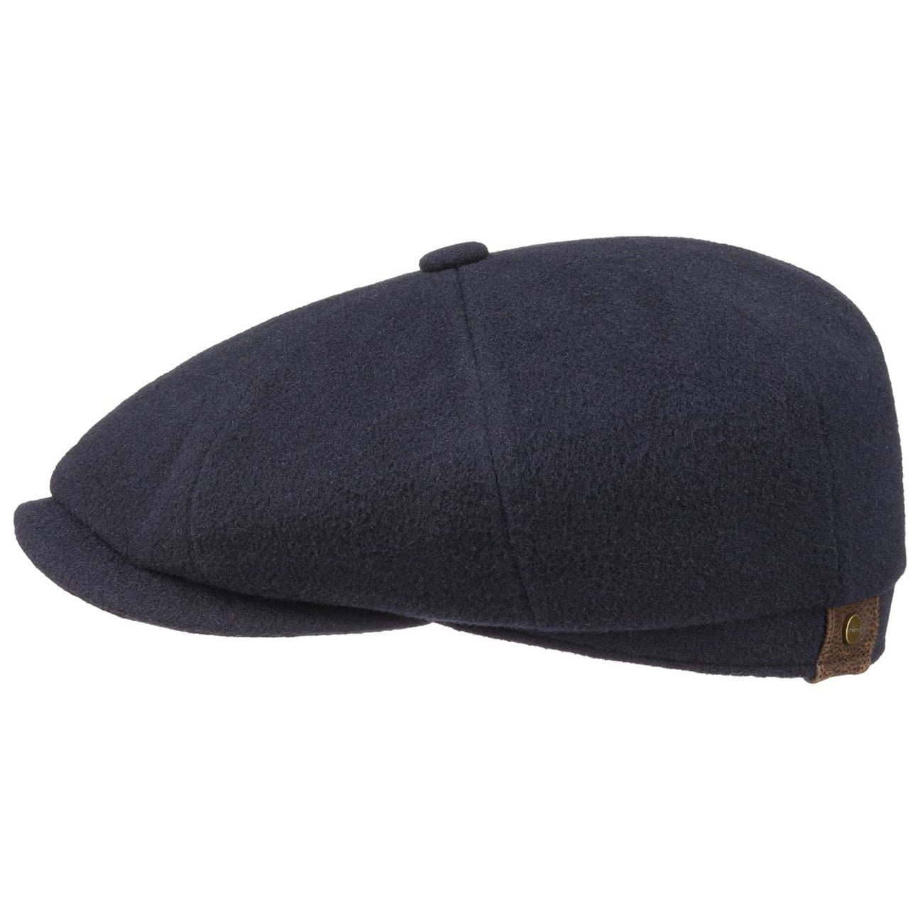 Stetson Hatteras Wolle Kaschmir - Flatcap - 8-teilig - Dunkelblau