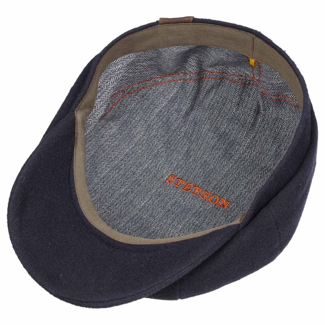 Stetson Hatteras Wolle Kaschmir - Flatcap - 8-teilig - Dunkelblau