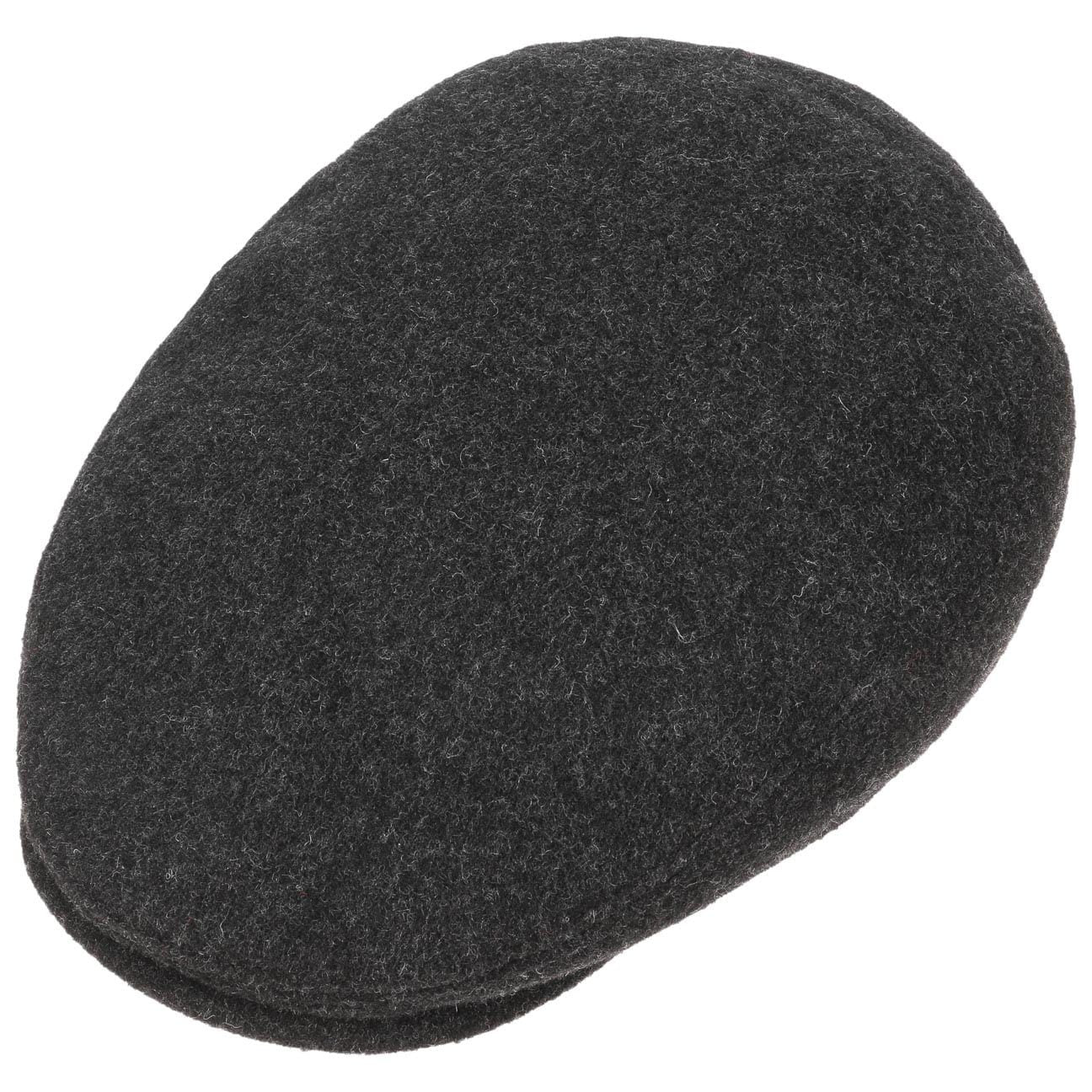 Stetson Kent Wool Driver Cap - mit Ohrenklappen - Cap aus  Wolle / Kaschmir - 32 - Grau