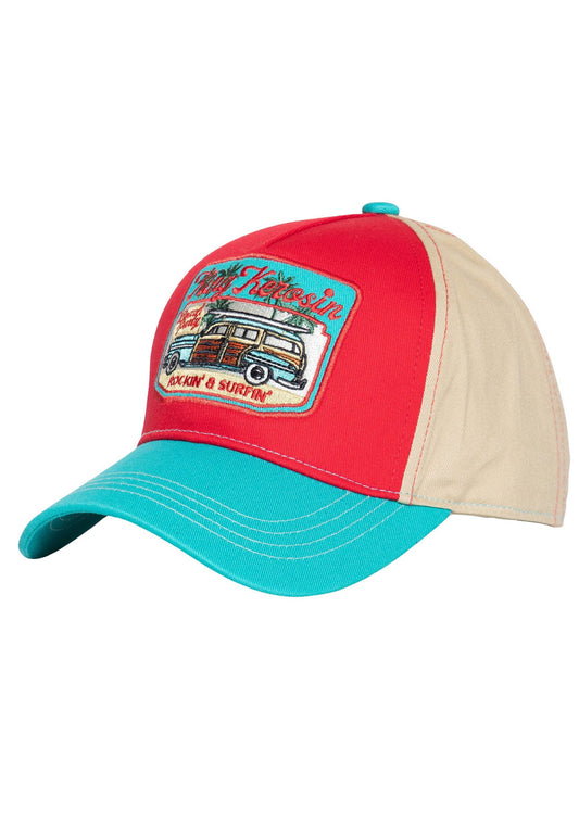 King Kerosin Trucker Cap "Rockin & Surfin"