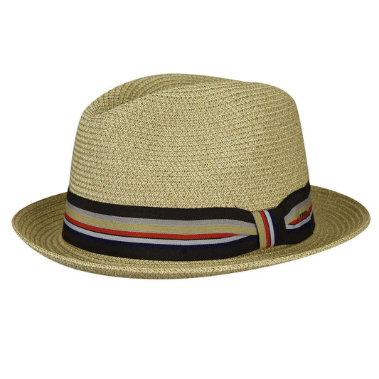 Bailey Salem Strohut Player - Toyo Strohut - Leicht, Flexibel & Knautschbar - Natur