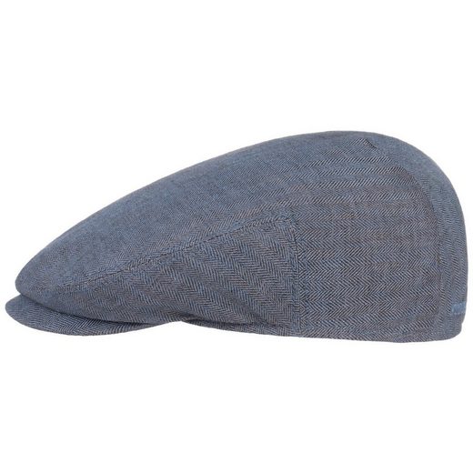 Stetson Woodfield Leinen Cap - aus 100% Leinen - 326 - Blau - Made in the EU